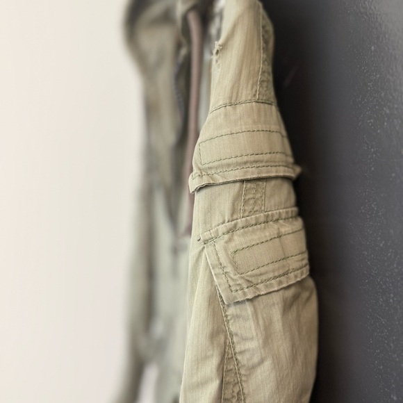 G-Star Y2K S vintage green/Khaki Hooded Utility Jacket GUC - Picture 7 of 16